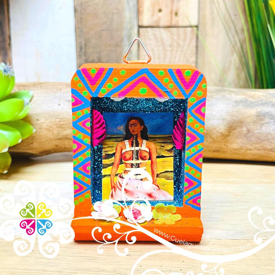 Miniature Frida Shadow Box - Cajita Decorativa