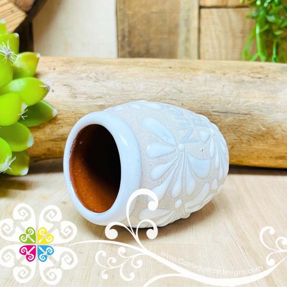 Nuestra Boda - Tequilero Set - Clay Tequilero Set