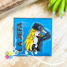 La Jefa - Mexican Loteria Coaster Tile