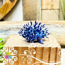 Mini Porcupine Alebrije Handcarve Wood Decoration Figure