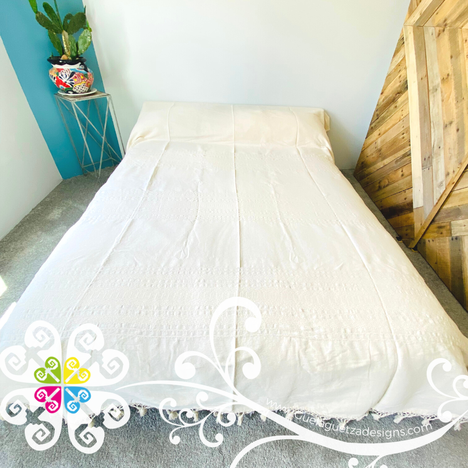 King Size - Pedal Loom Bed Cover