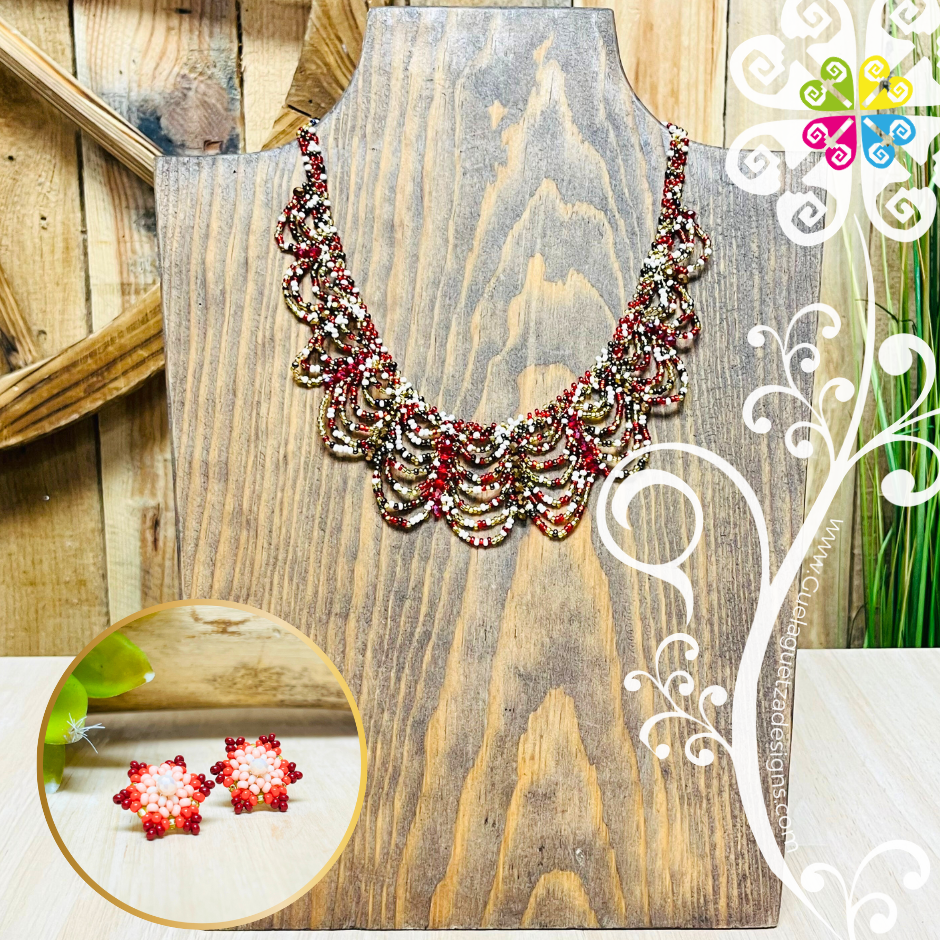 Beaded Reyna Necklace Set