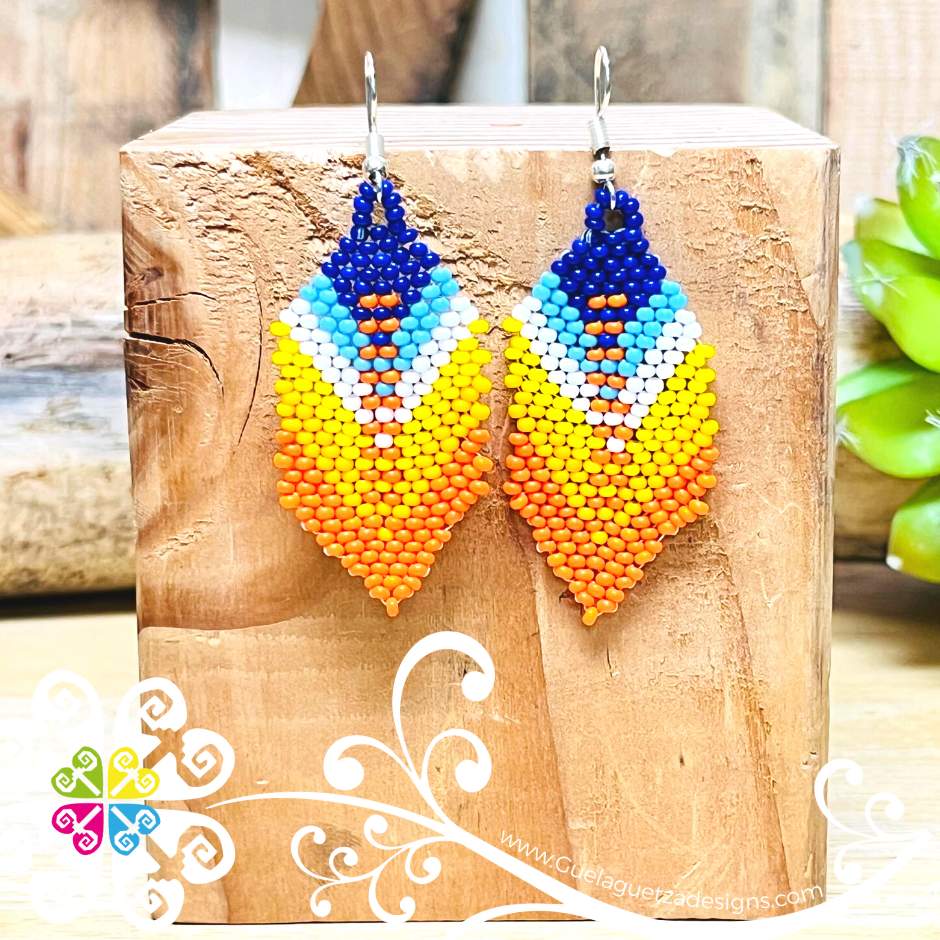 Pluma Beaded Earring