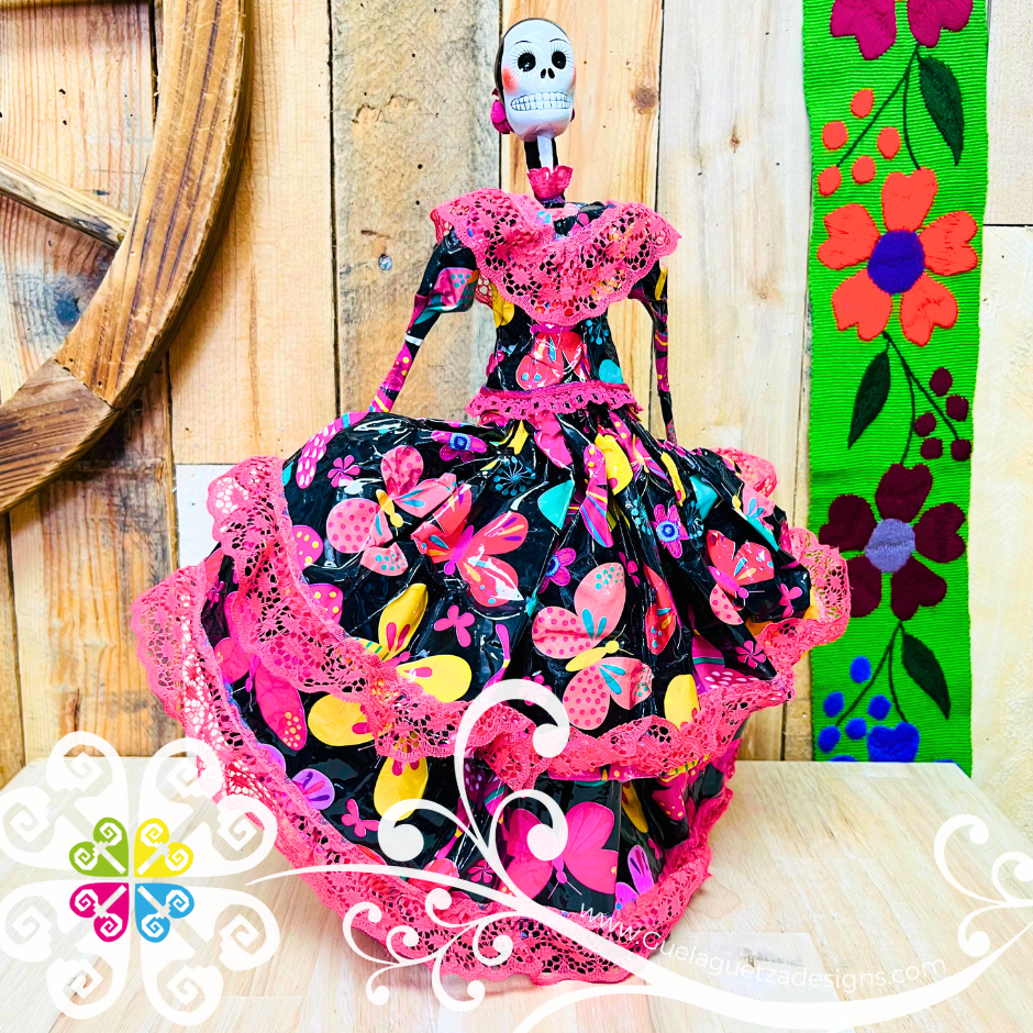 Catrina Escaramuza Papel Mache