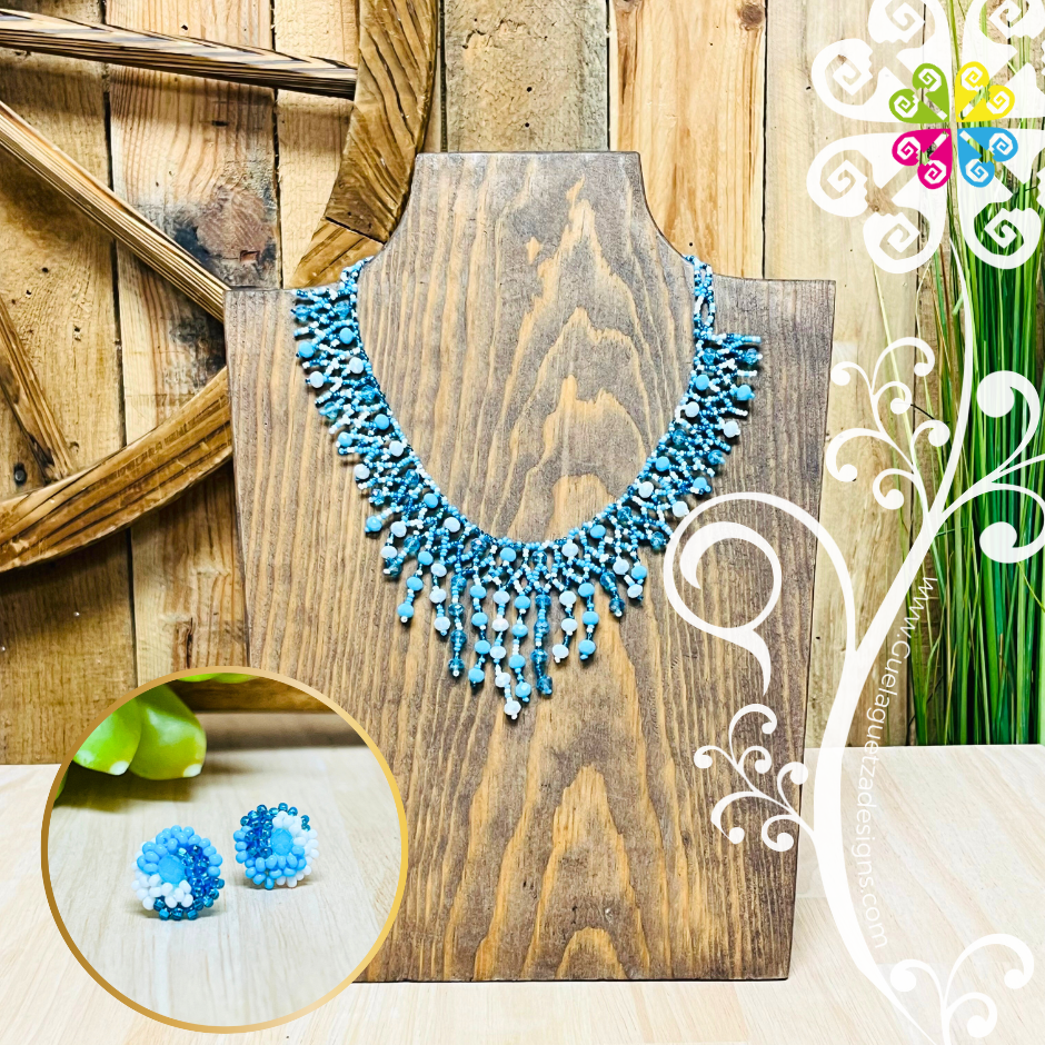 Beaded Corona Necklace Set