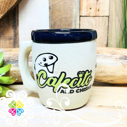 Cafecito & Chisme Single Clay Mugs - Single Taza Barro