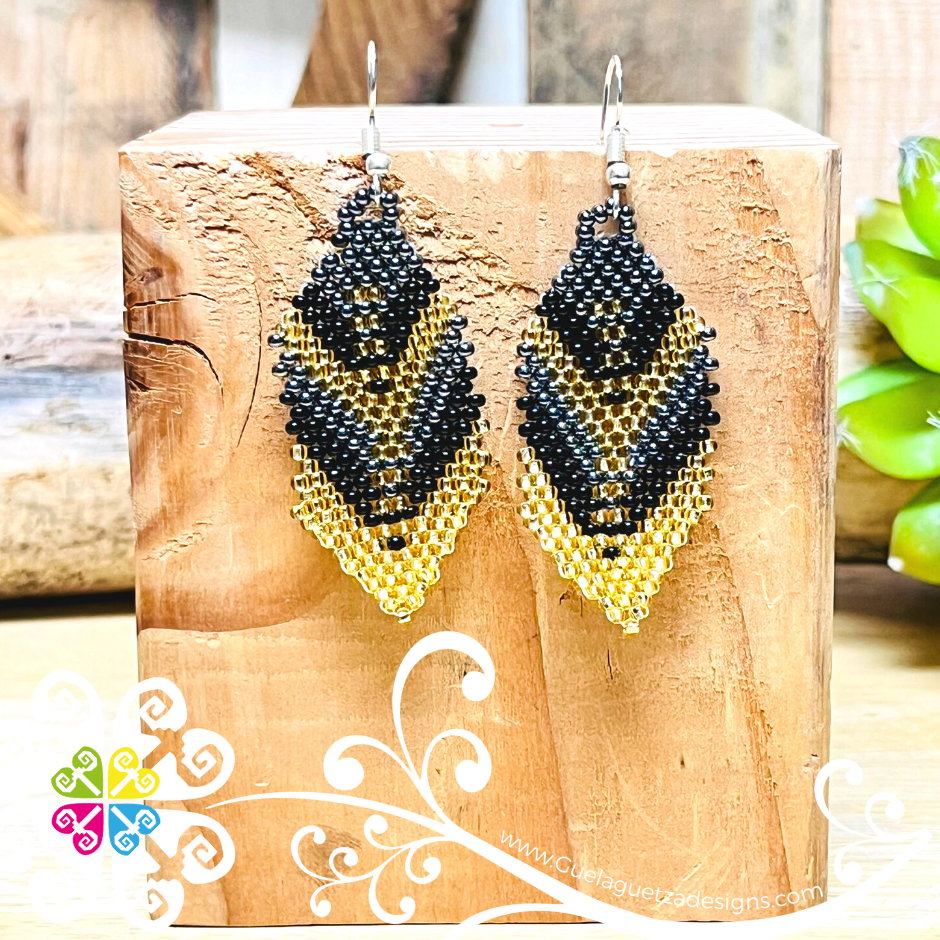 Pluma Beaded Earring