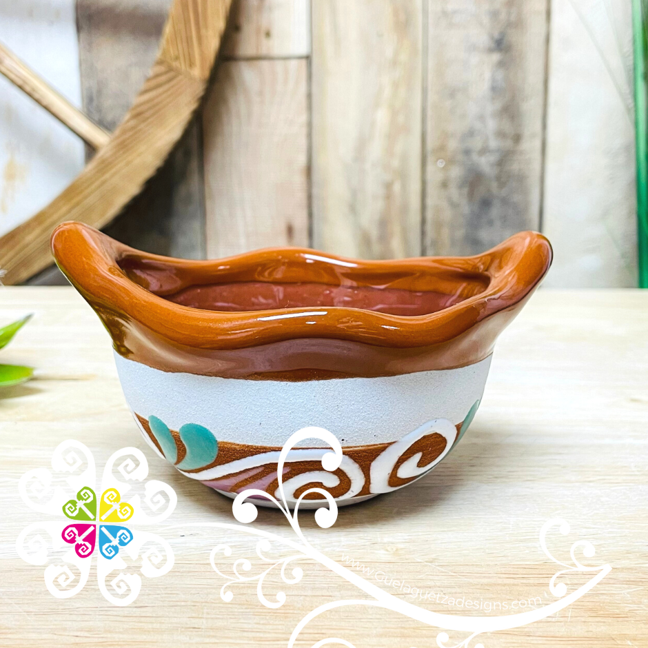 Set of 4 Extra Small Cazuelita Clay Bowl