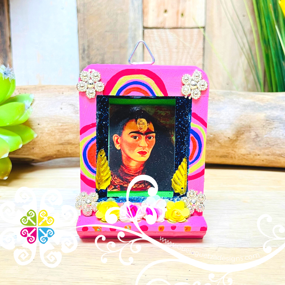 Miniature Frida Shadow Box - Cajita Decorativa