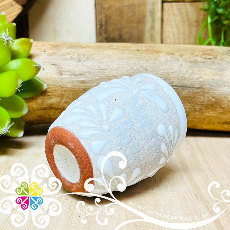 Nuestra Boda - Tequilero Set - Clay Tequilero Set