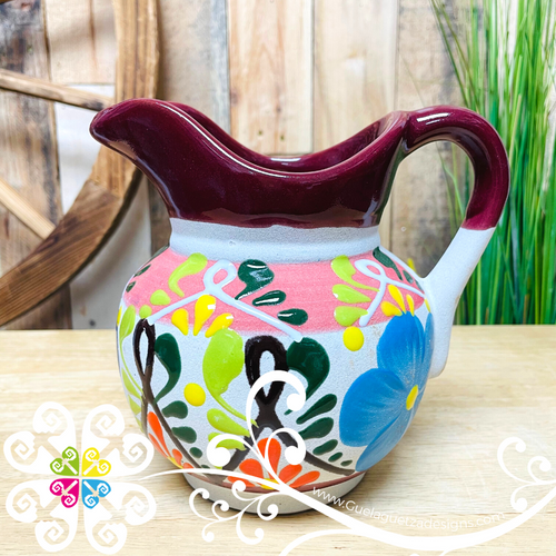 Small Engobe Clay Pitcher - Jarro