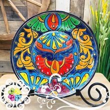 Large Floral Talavera Plate