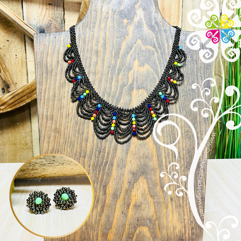 Beaded Reyna Necklace Set