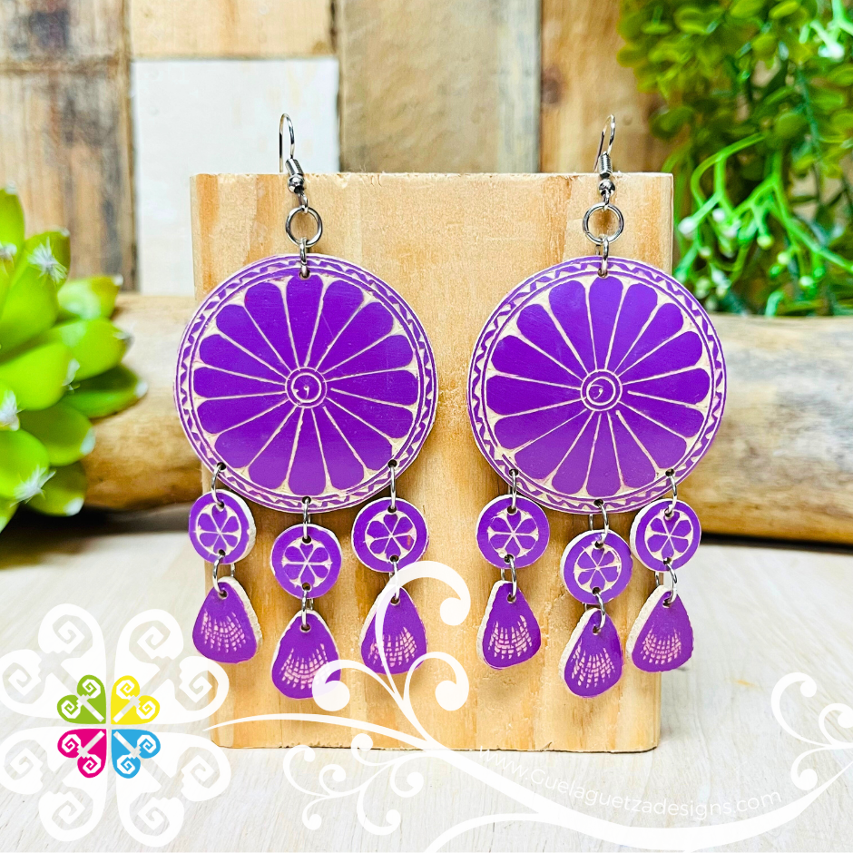 Jicara Round Artisan Earrings - Earrings