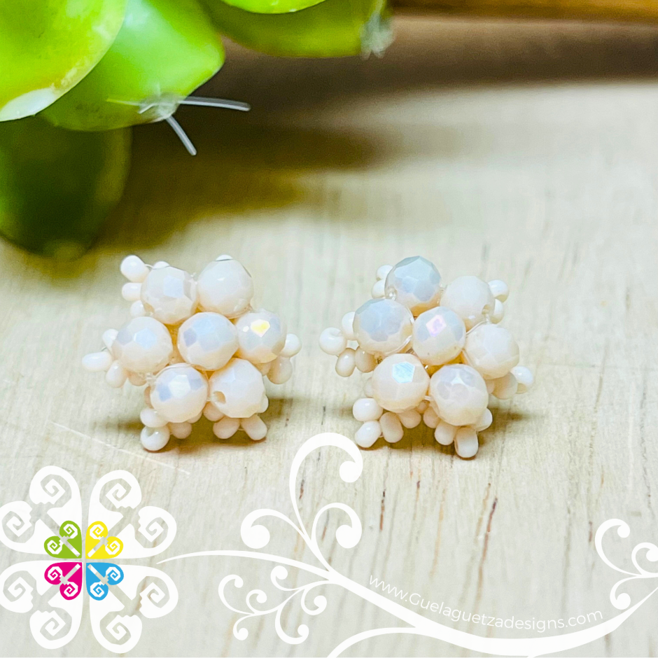 Beaded Star Studs