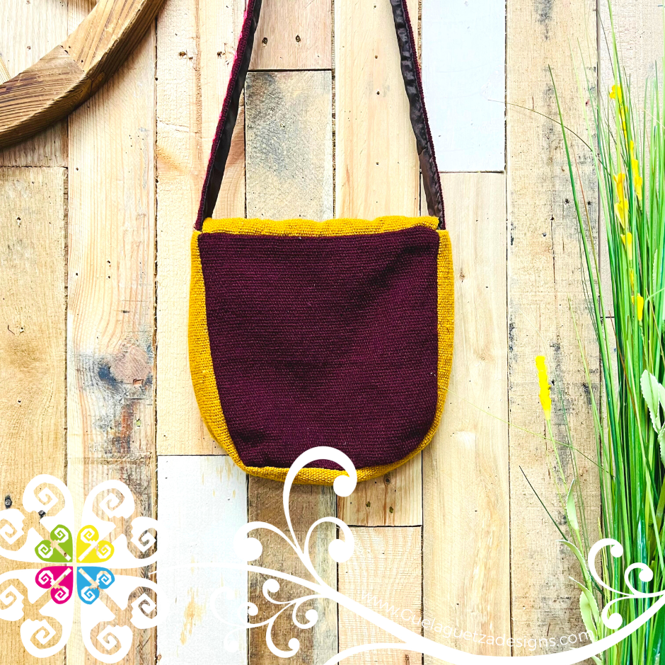 Hand Embroidered Puebla Bag - Crossbody Bag