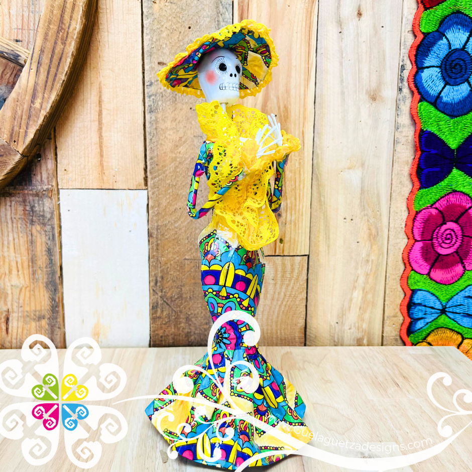 Small Catrina Papel Mache