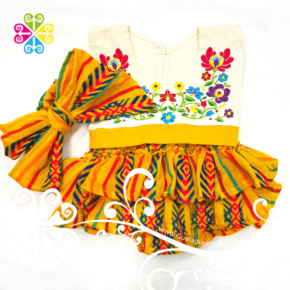 Yellow Little Quetzaly Set - Children Set