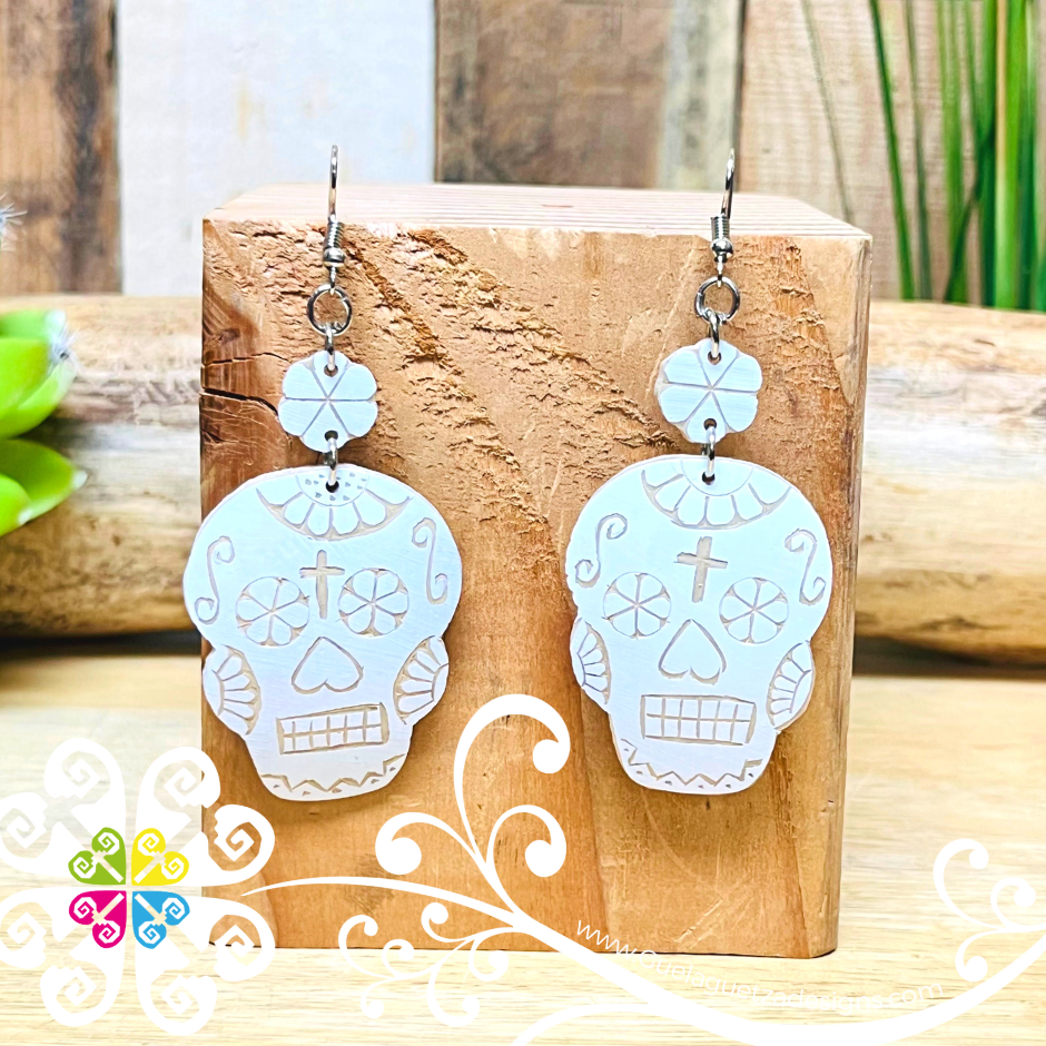 Jicara Skull Artisan Earrings - Earrings