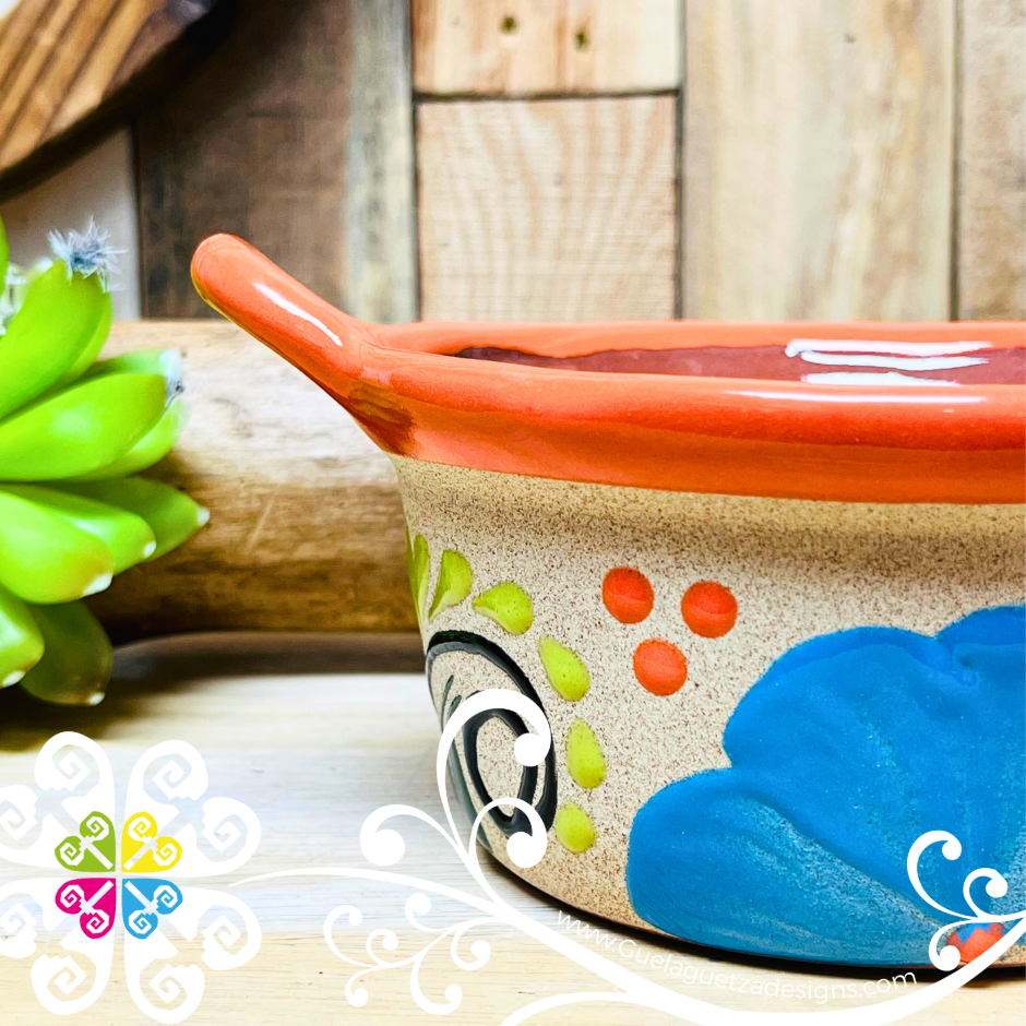 Single Engobe Cazo - Clay Bowl