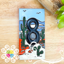 Desert Mexican House Numbers - Tiles Numbers