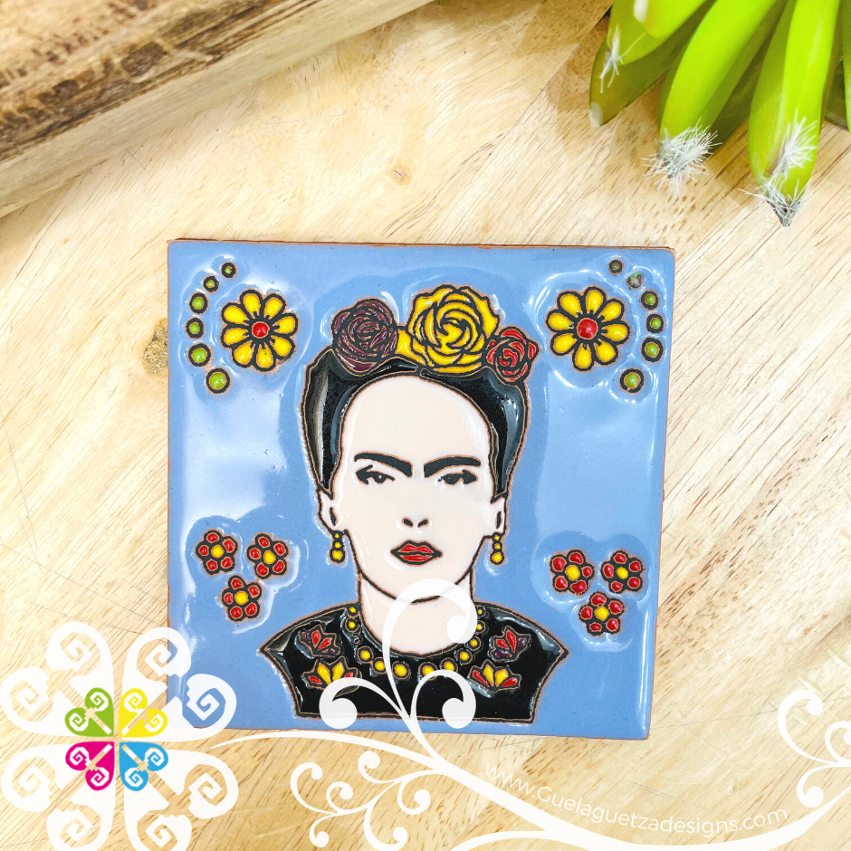 Frida Coaster Set - Set of Clay Coasters