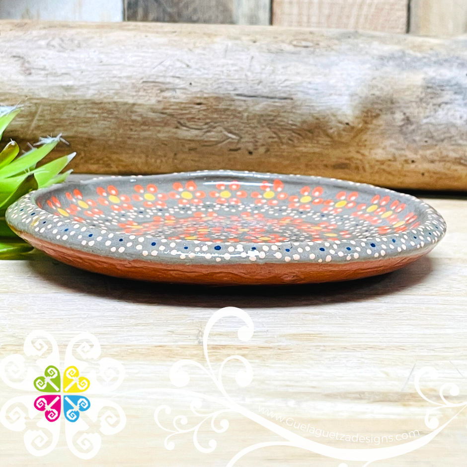 Set of 4 Capula Clay Fino Plato Pastelero - Set Capula Fino Clay Plates