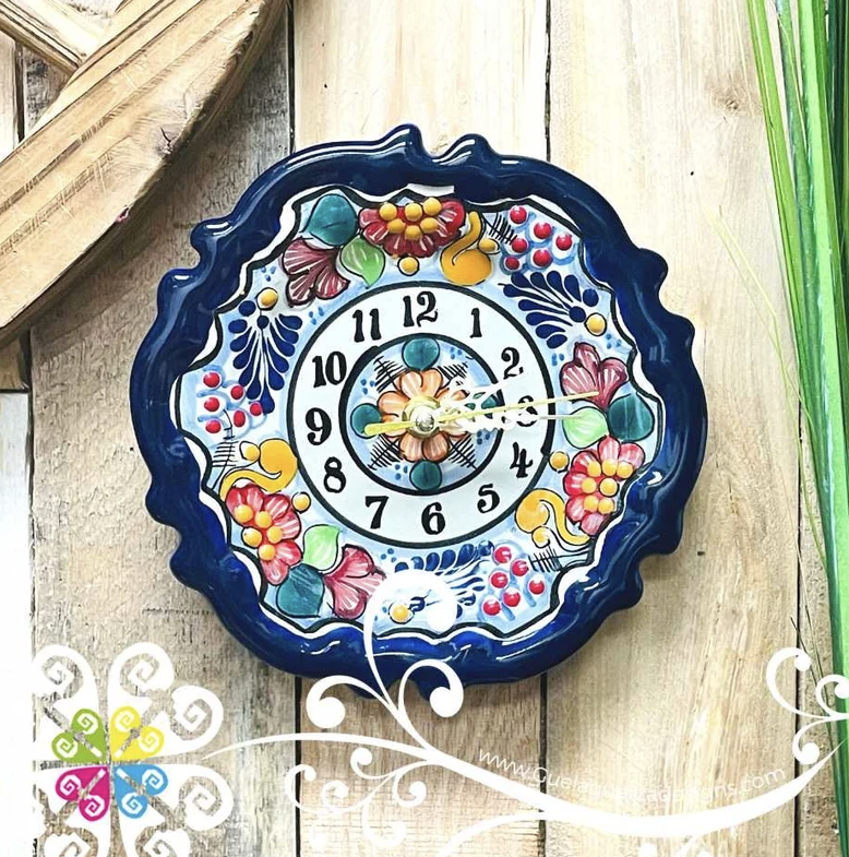 Talavera Clock - Talavera Home Décor