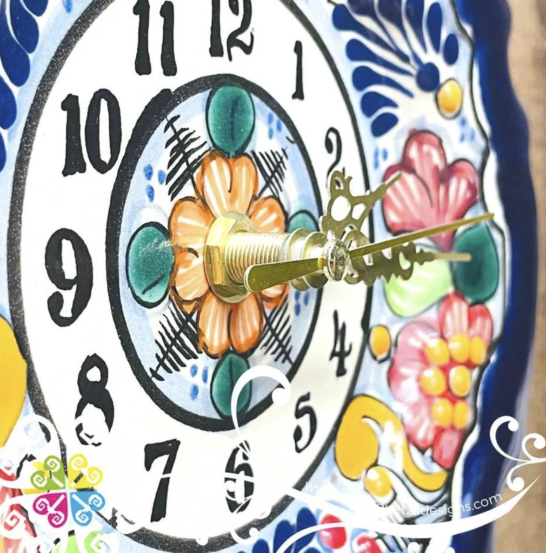 Talavera Clock - Talavera Home Décor