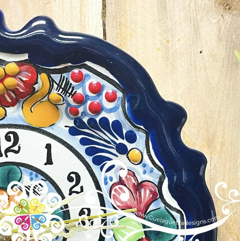 Talavera Clock - Talavera Home Décor