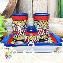 Tequilero Tray Set - Multicolor Talavera