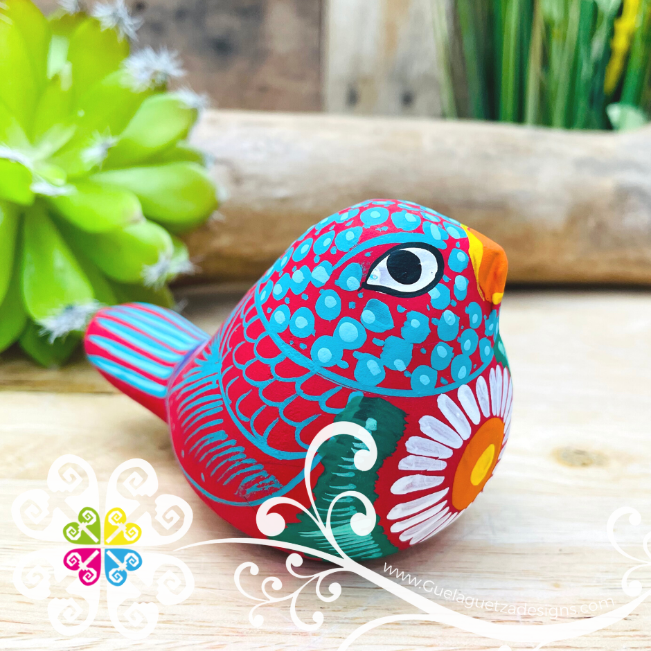 Bird Hand-painted Clay Figure