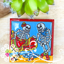 Tapatios Coaster Tile - Single Day of the Dead Coaster