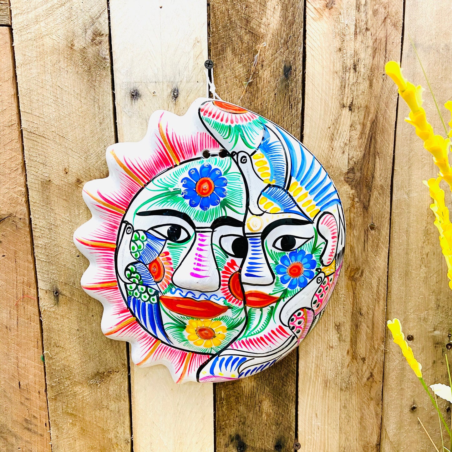 Ceramic Sun & Moon