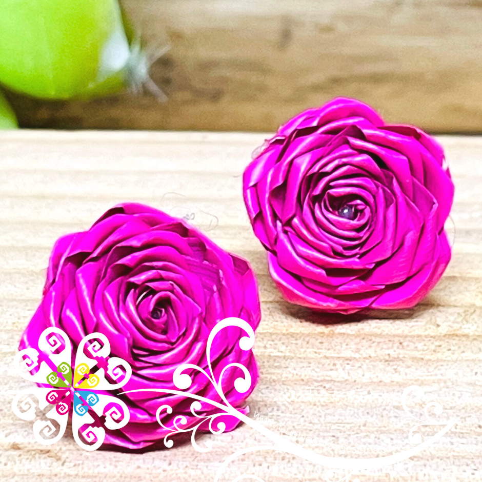 Rose - Palm Studs