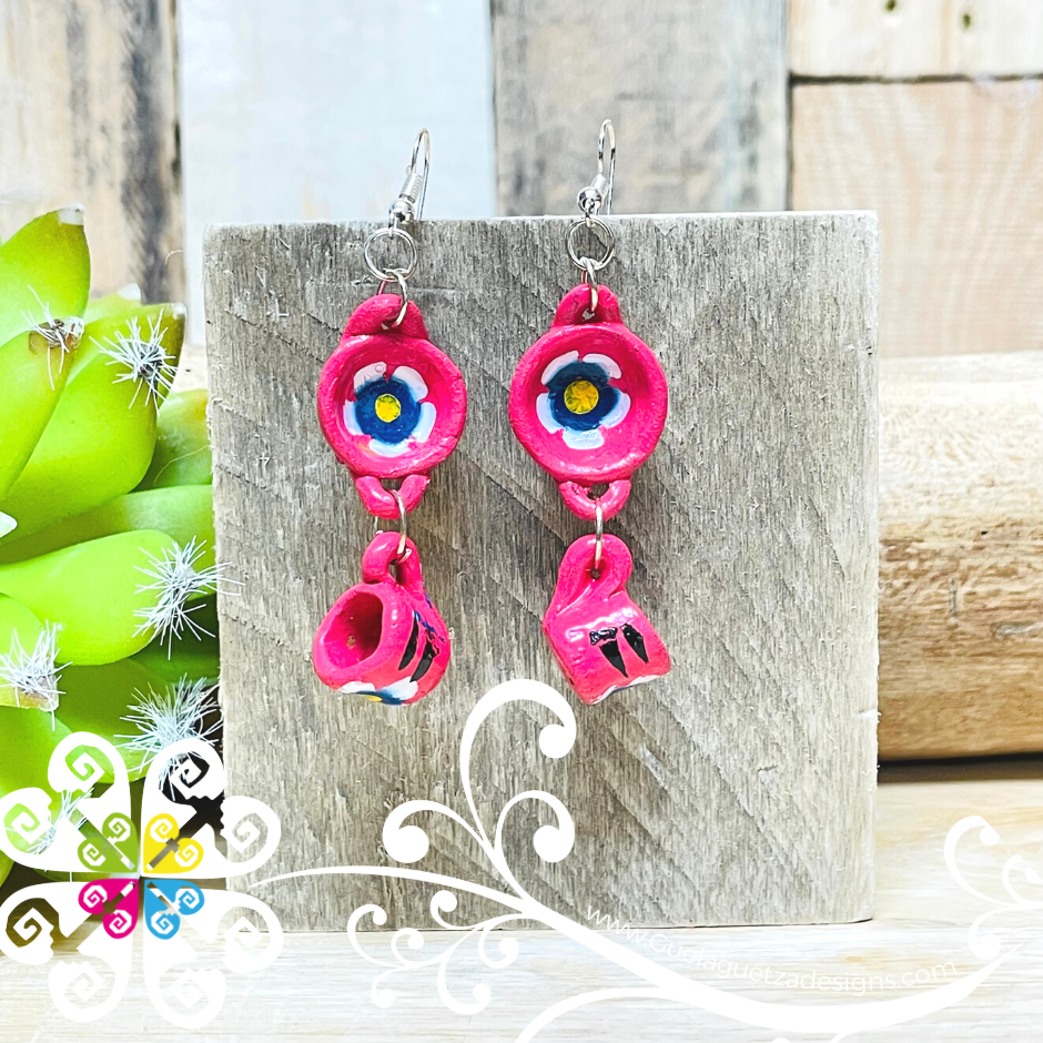 Cazuela With Mug - Cocinita Clay Earrings