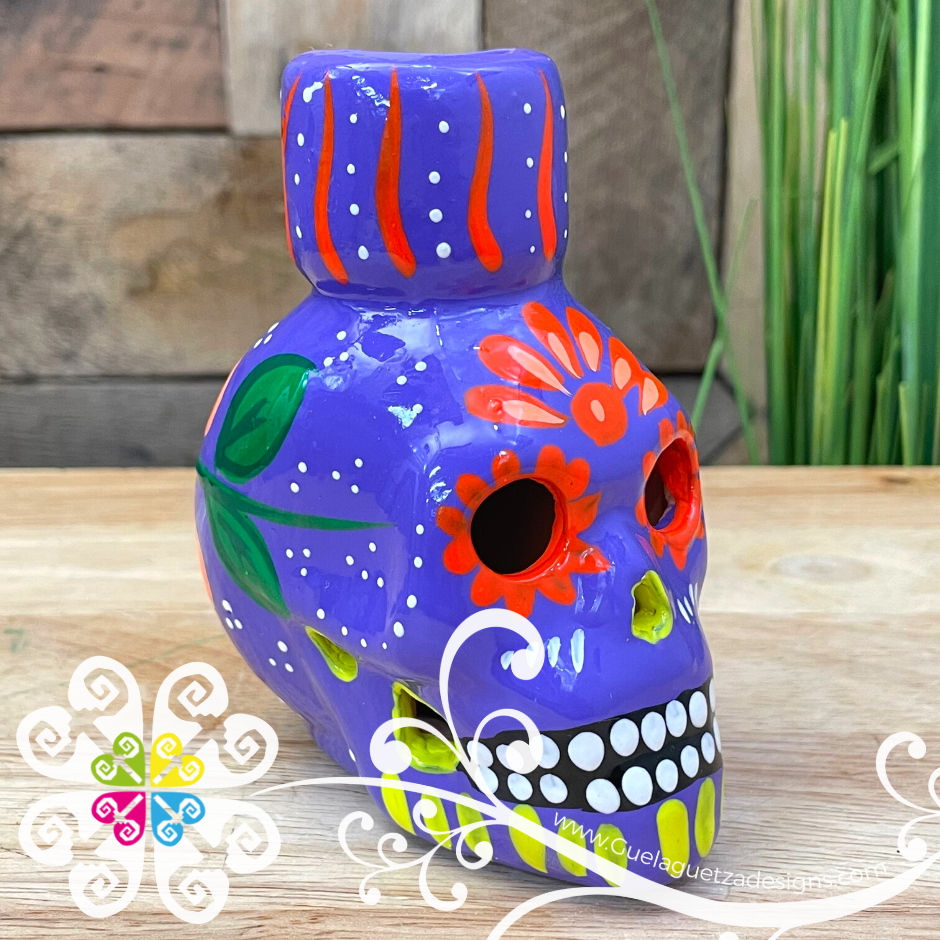 Skull Candle Holder - Candelero