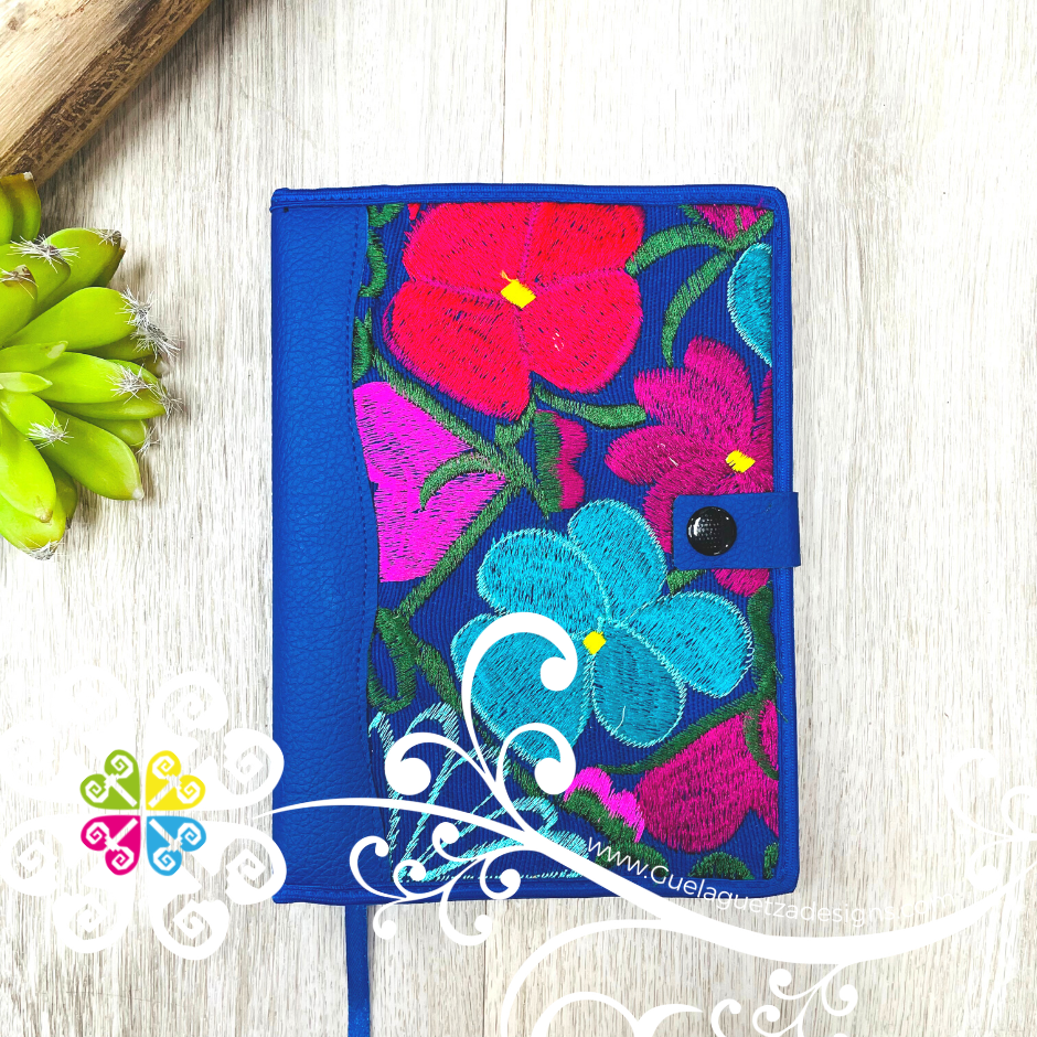 Medium Strip- Floral Notebook Case