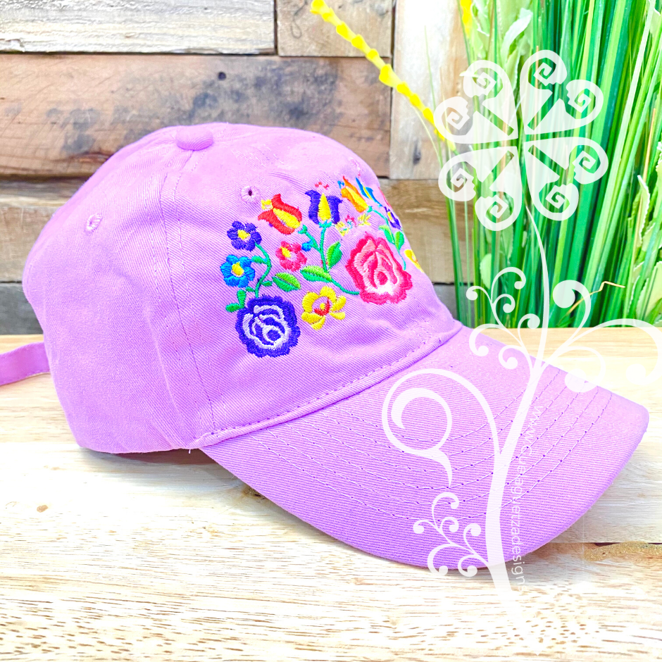 Tehuana Bouquet Embroider Cap