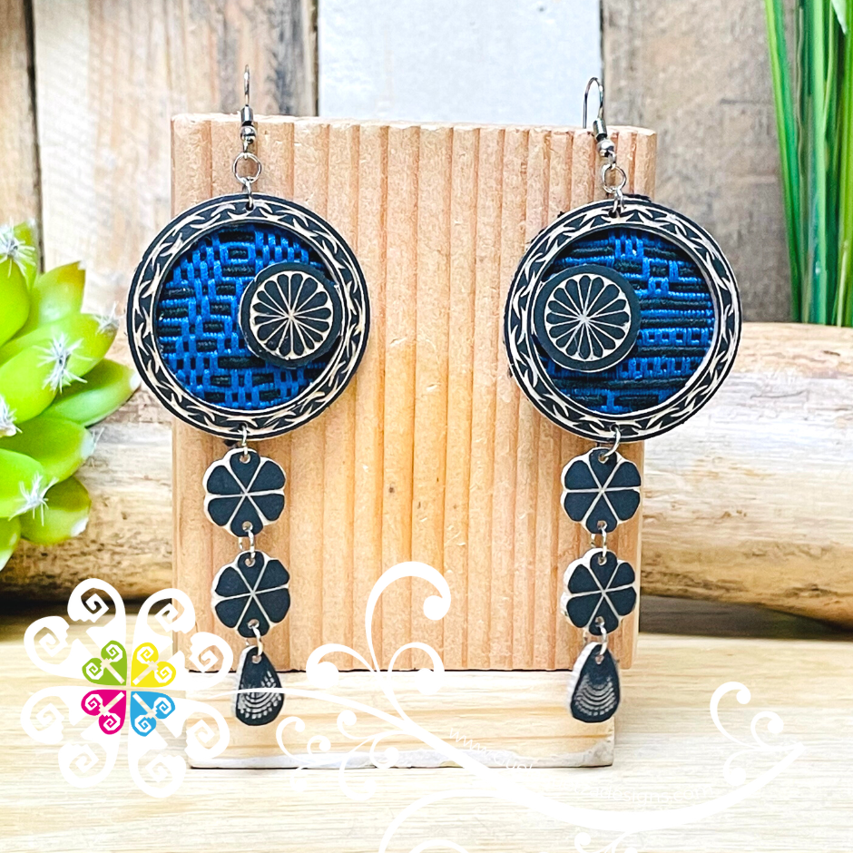 Jicara Eclipse Artisan Earrings - Earrings