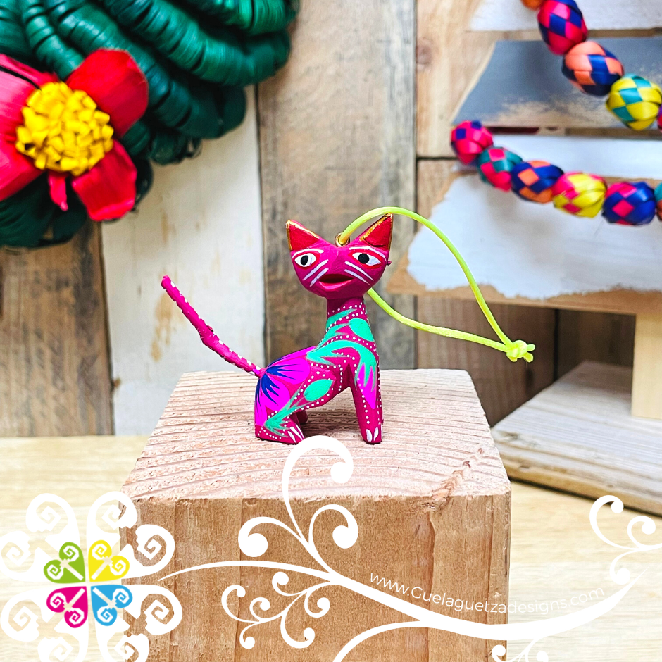 Cat Alebrije - Christmas Mexican Ornament