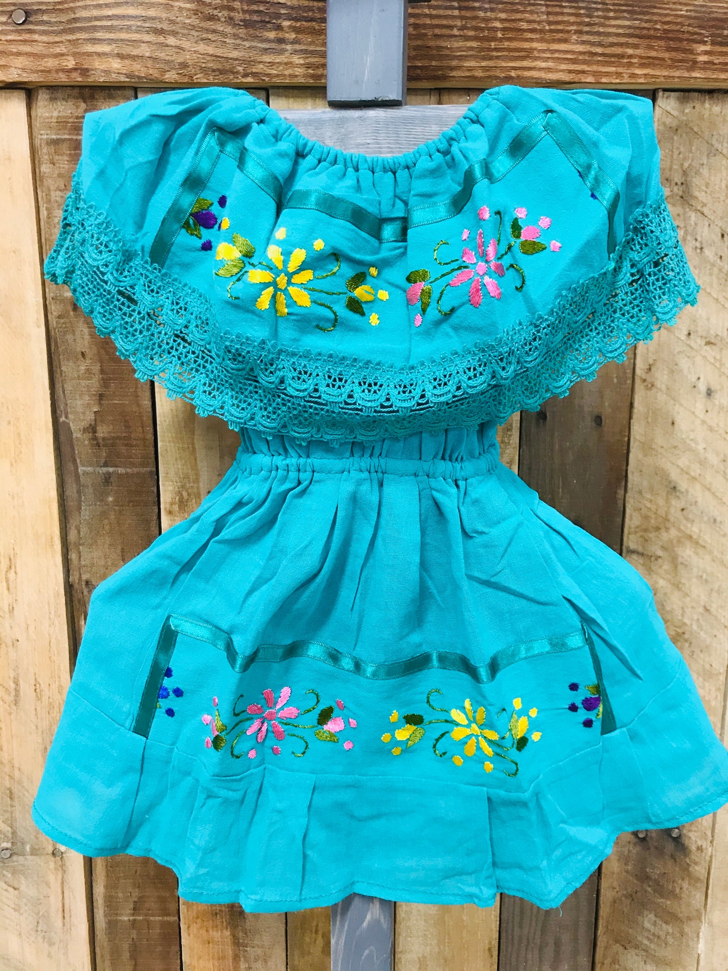 Aro Embroider Campesino Children Dress