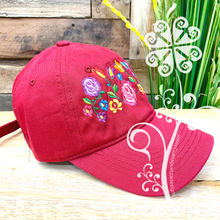 Tehuana Bouquet Embroider Cap