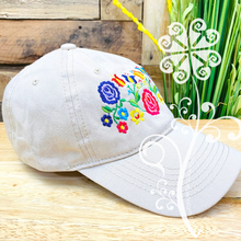 Tehuana Bouquet Embroider Cap