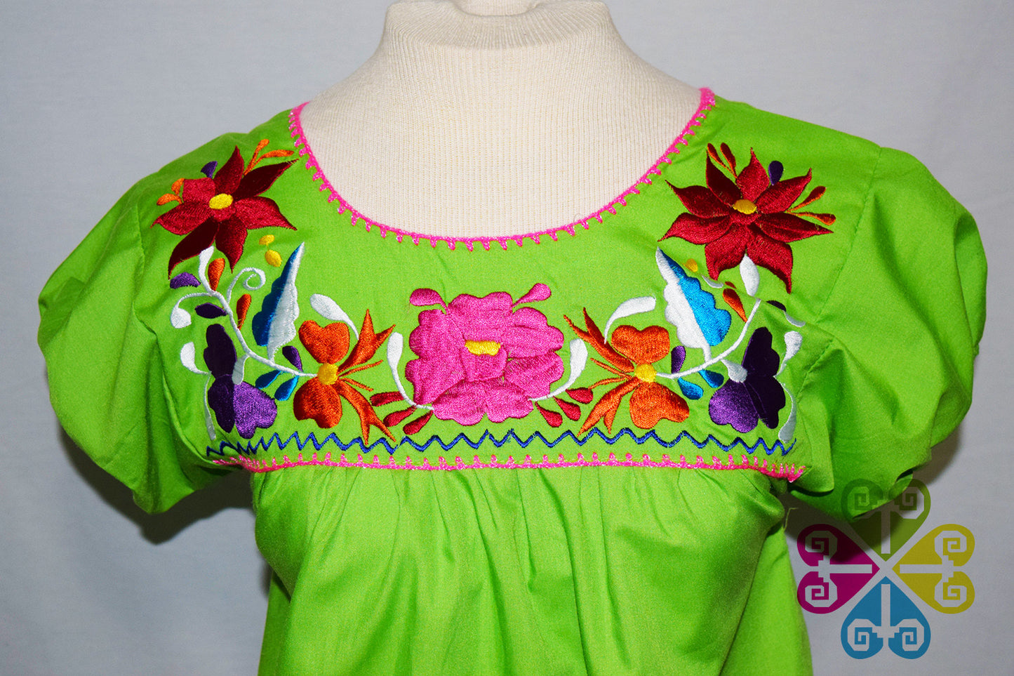 Tehuacan Embroider Top