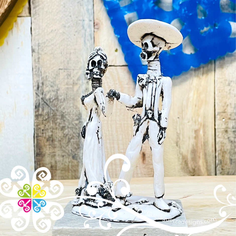 Mini Dancing Couple - Day of the Dead Decoration Resin Statue