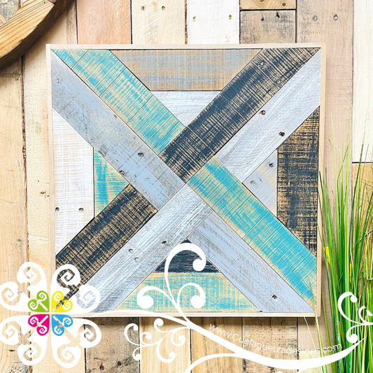 Rustic Cross Wood Frame - Wall Art