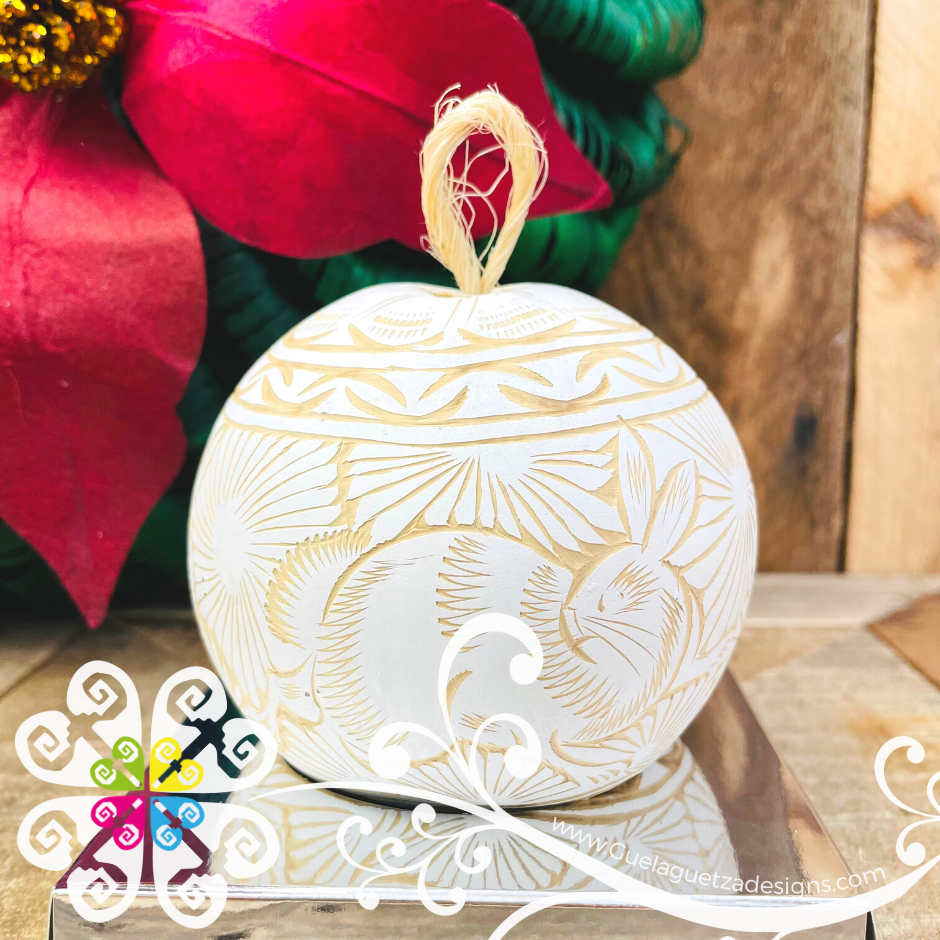 Hand Carved Ornaments - Single Jicara Ornament