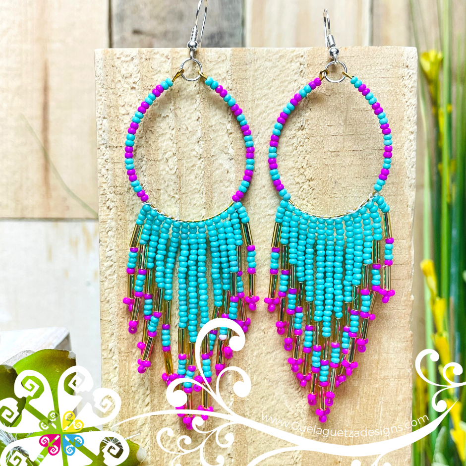 Arracada Loops Earrings - Beaded Earrings