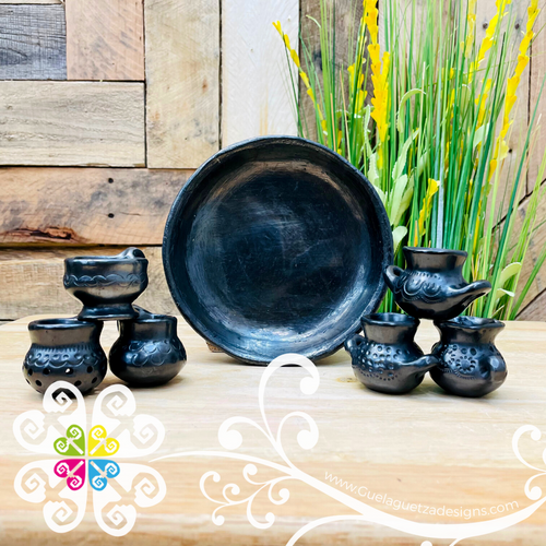 Miniature Playing Clay Set - Barro Negro Oaxaca